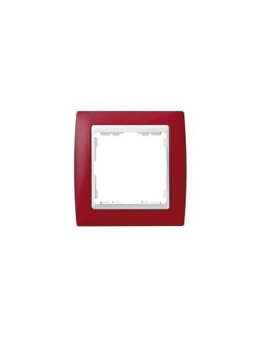 Marco 1 Elemento Rojo Translúcido Interior Blanco Simon 82 con Ofertas en  Carrefour