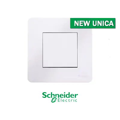 Enchufe doble SCHNEIDER New Unica aluminio